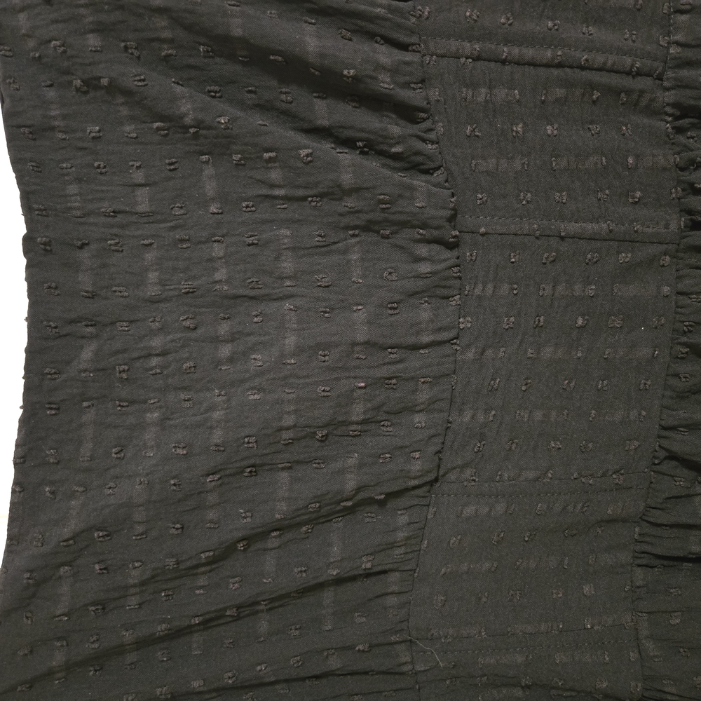 White Birch black fit and flare strappy dress size 3X - Picture 4 of 10